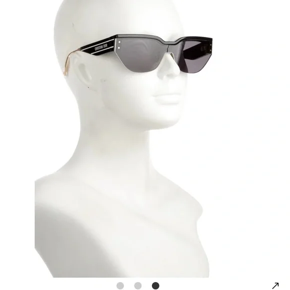 Dior Shield Tinted Sunglasses and Case - Picture 11 of 11